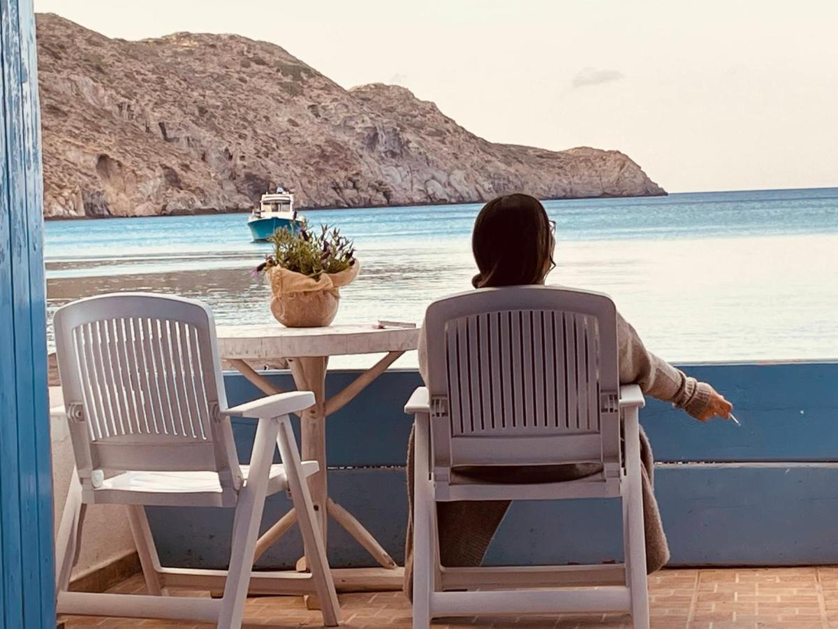 Erginas Boat House Apartman Pláka Mílu Kültér fotó